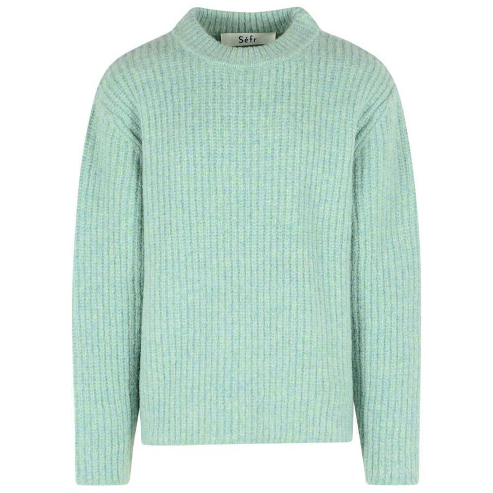 Sefr Darko' Sweater In Green Wool And Alpaca Blend Men